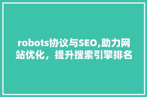 robots协议与SEO,助力网站优化，提升搜索引擎排名