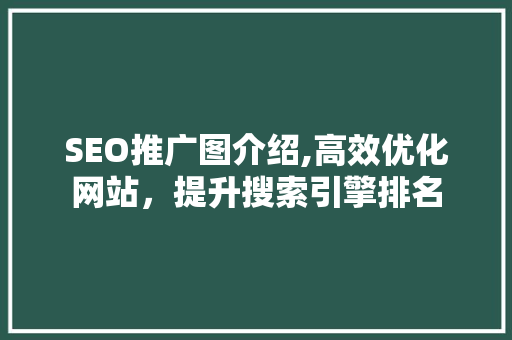 SEO推广图介绍,高效优化网站，提升搜索引擎排名